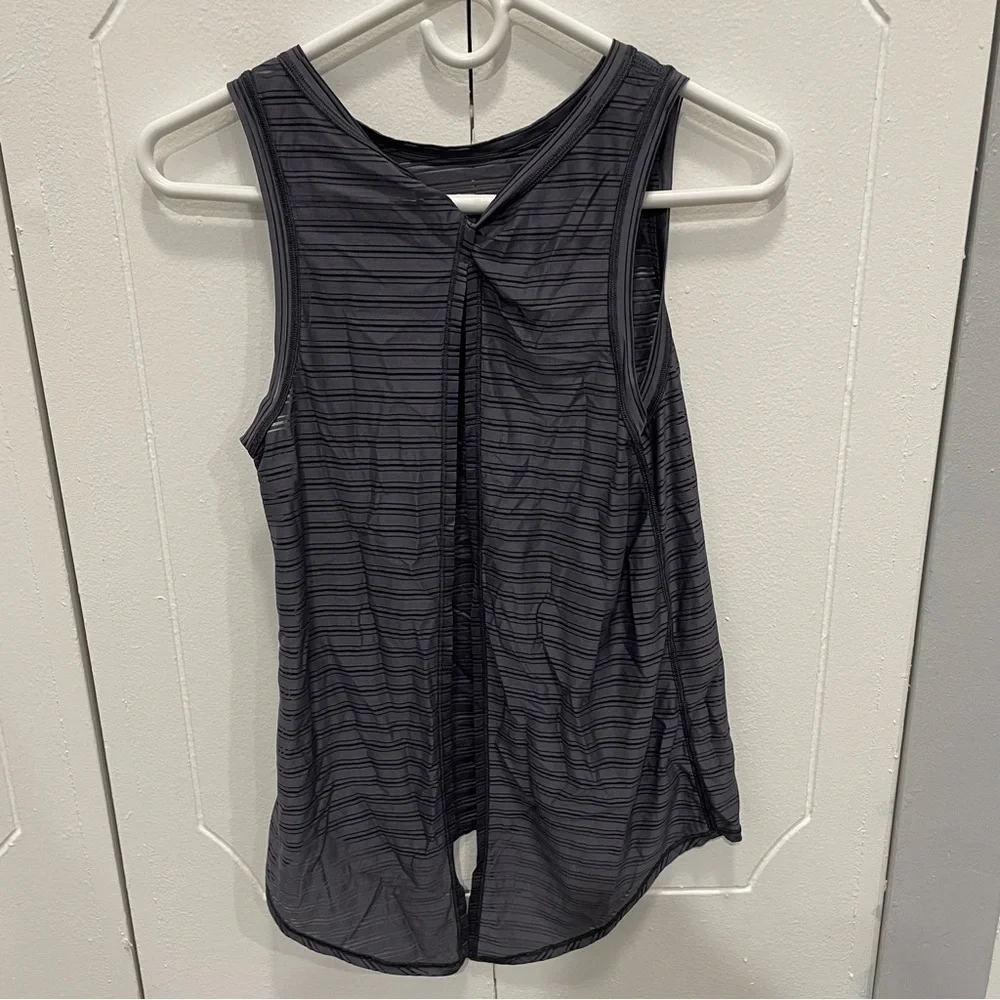 Lululemon Moonwalk Meet Halfway Tank *Striped